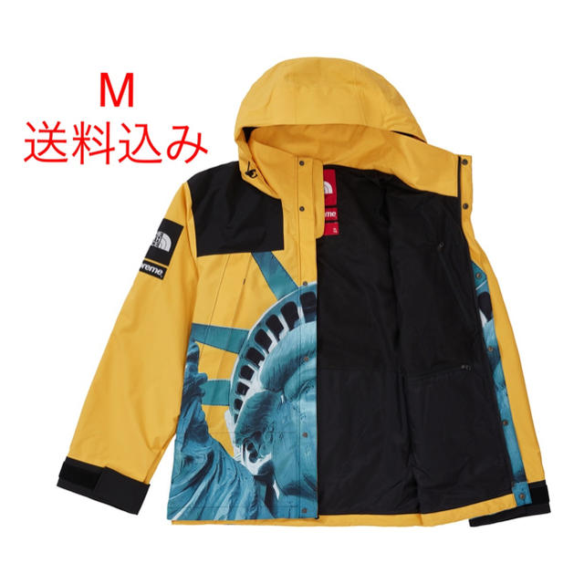 Supreme X TNF Mountain Jacket (yellow) M