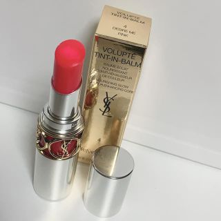 イヴサンローランボーテ(Yves Saint Laurent Beaute)のYSL イヴサンローラン ヴォリュプテティントインバーム 4(口紅)