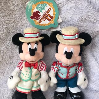 ディズニー(Disney)の東京ディズニーシー　11周年　ミッキー＆ミニー　ぬいば(キャラクターグッズ)