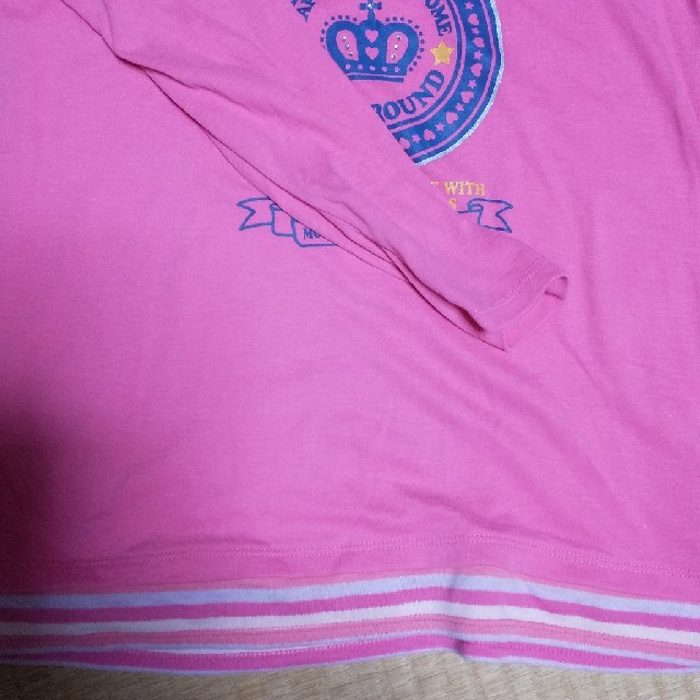AEON(イオン)のTシャツ長袖 キッズ/ベビー/マタニティのキッズ服女の子用(90cm~)(Tシャツ/カットソー)の商品写真