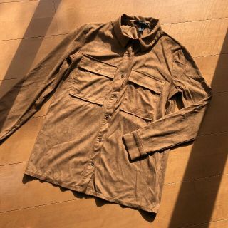 フォーエバートゥエンティーワン(FOREVER 21)の即日発送可能🌟 スエード お洒落 シャツ(シャツ/ブラウス(長袖/七分))