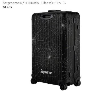 シュプリーム(Supreme)のsupreme rimowa check-in L 86(トラベルバッグ/スーツケース)