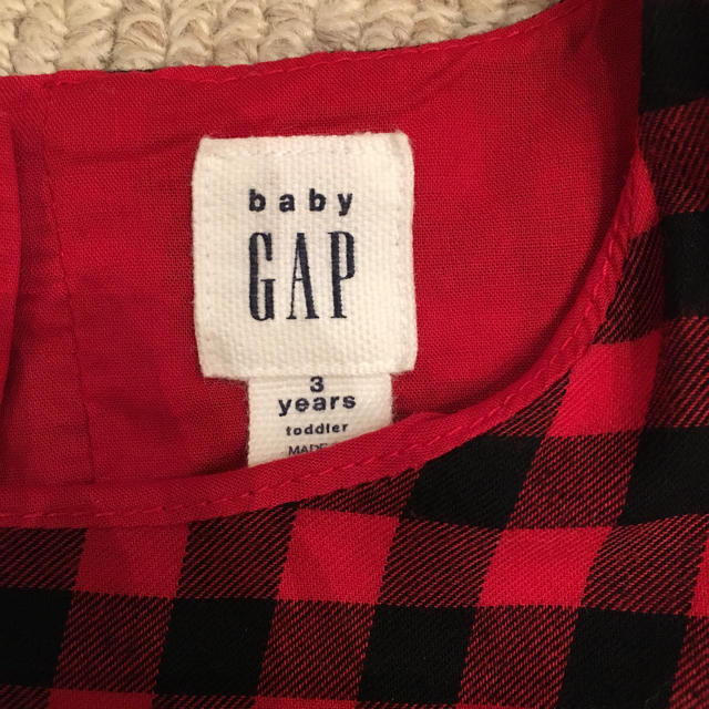 babyGAP(ベビーギャップ)のbabyGAP❤︎ワンピース100 キッズ/ベビー/マタニティのキッズ服女の子用(90cm~)(ワンピース)の商品写真