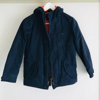 ギャップキッズ(GAP Kids)のGAP  ジャンパーネイビー 男の子　裏キルティング　130  8〜9歳(ジャケット/上着)