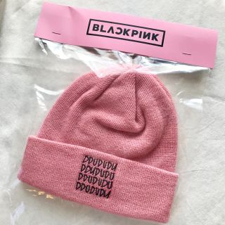 【 YG公式 】ピンク BLACKPINK ソウルコン限定 ビーニー(アイドルグッズ)