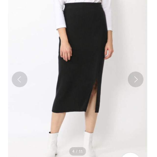 1500円 【SALE／79%OFF】 未使用 GALERIE VIEのコットンコーデュロイIラインスカート