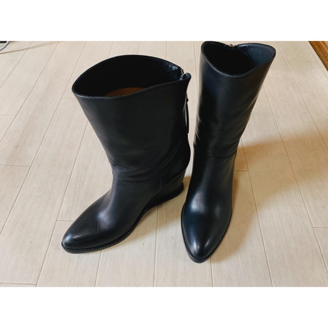 Sartore ブーツ 37ハーフ サルトル ショートブーツ-