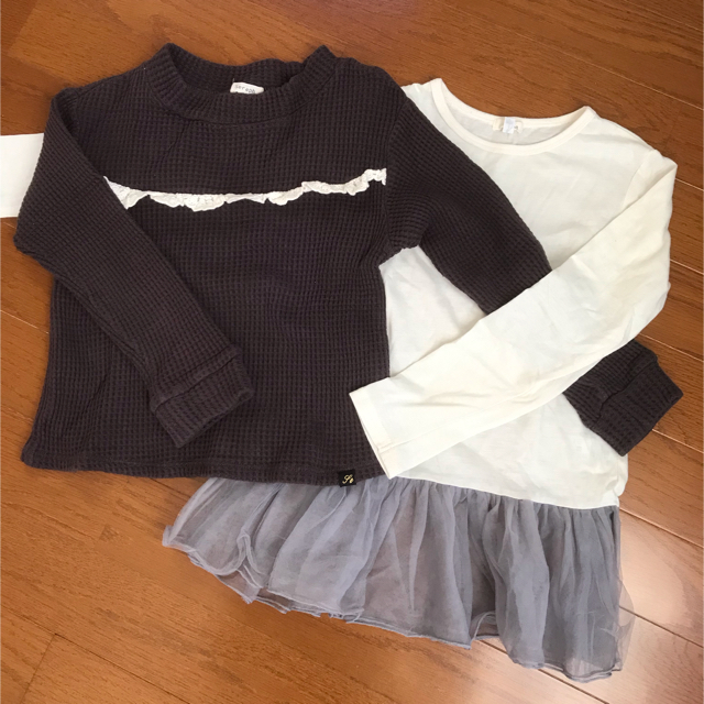 Seraph(セラフ)のSeraph☆トップス2枚セット 130 キッズ/ベビー/マタニティのキッズ服女の子用(90cm~)(Tシャツ/カットソー)の商品写真