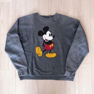 ディズニー(Disney)の古着屋 ミッキー vintage スウェット(トレーナー/スウェット)