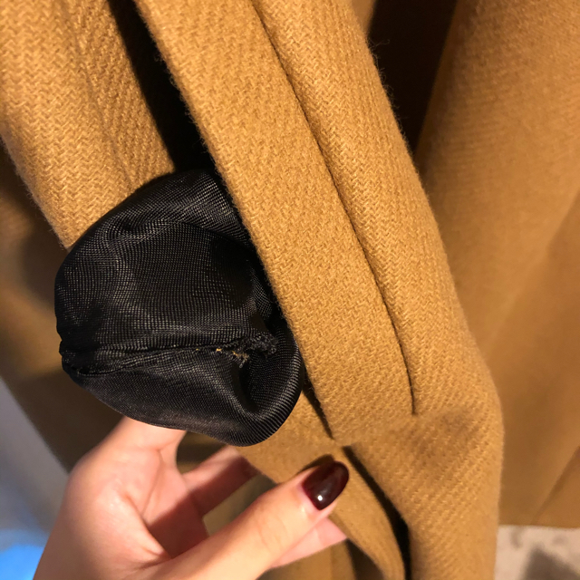 ZARA(ザラ)のマンテコ　ケープコート レディースのジャケット/アウター(ロングコート)の商品写真