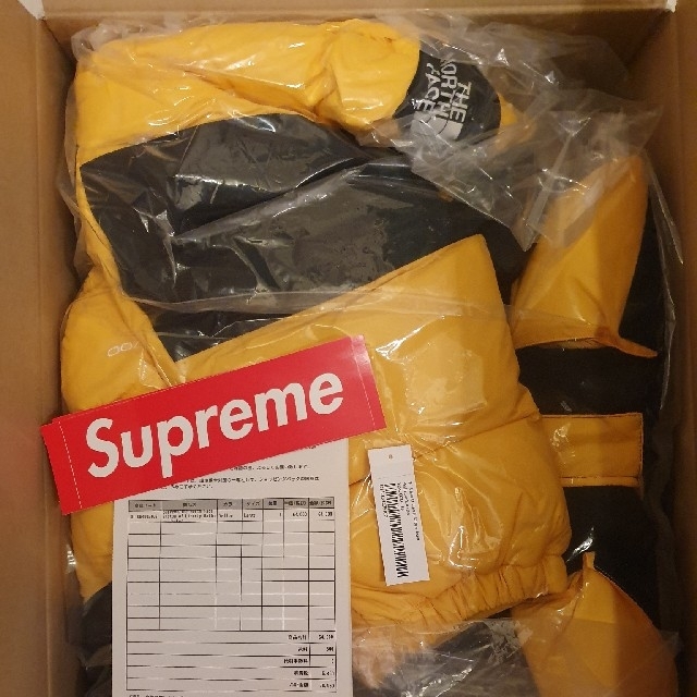 Supreme(シュプリーム)のsupreme north face baltoro yellow L メンズのジャケット/アウター(ダウンジャケット)の商品写真