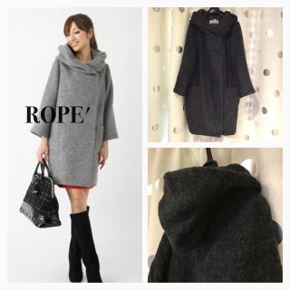 ロペ(ROPE’)のROPE'ビックフードコクーンコート(その他)