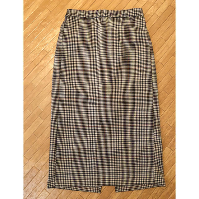 GU(ジーユー)のGU チェックスカート レディースのスカート(ひざ丈スカート)の商品写真