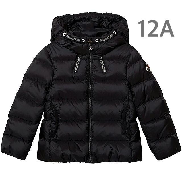 MONCLER - モンクレールキッズ MONCLER CHEVRIL 12a 新品 ブラック