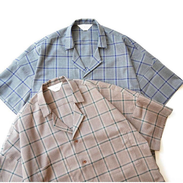 wonderland, open collar shirts BROWN