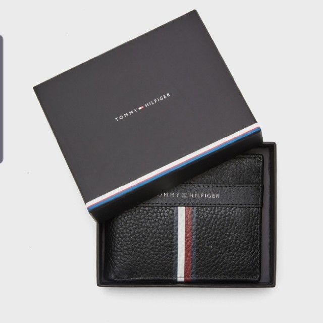 TOMMY HILFIGER　トミー　財布　二つ折り　プレゼント　メンズ | フリマアプリ ラクマ