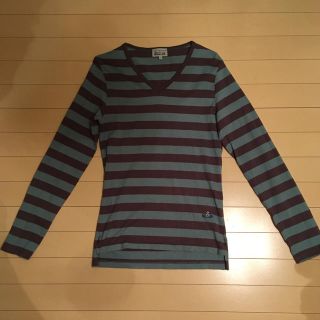 Vivienne Westwood(ボーダー ・ Tシャツ/カットソー(七分/長袖 Vivienne Westwood(ボーダー ・ Tシャツ/カットソー(七分/長袖