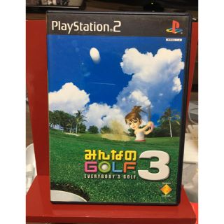 プレイステーション2(PlayStation2)のPS2 みんなのゴルフ3  送料無料  ソニー 名作(家庭用ゲームソフト)