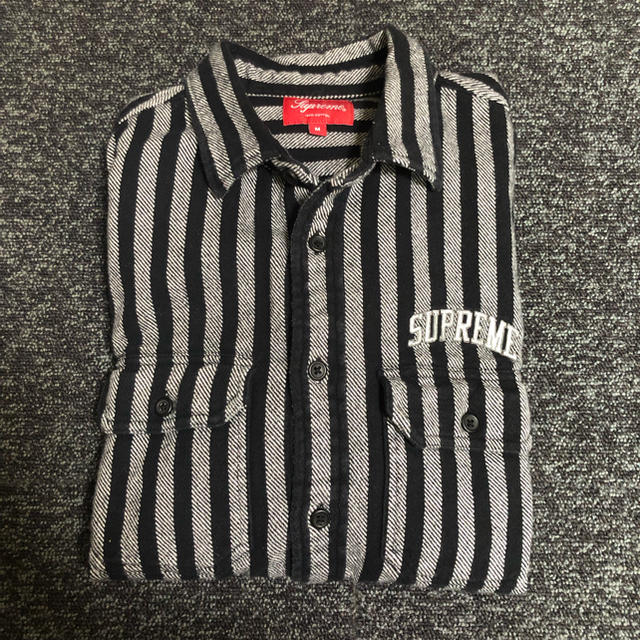 Supreme - Supreme Stripe Heavyweight Flannel ネルシャツの通販 by SH2017's shop