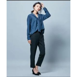 アイシービー(ICB)の美品 icb amunzenパンツ ９分丈 スティックパンツ(クロップドパンツ)