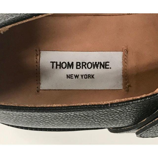 THOM BROWNE(トムブラウン)のリメルケ様専用。新品★トムブラウン ★ウイングチップ★日本26,5cm メンズの靴/シューズ(ドレス/ビジネス)の商品写真