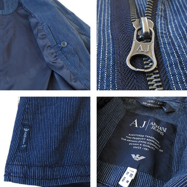 限定品 30周年記念 美品 (USA)M アルマーニジーンズ メンズ ジャケット