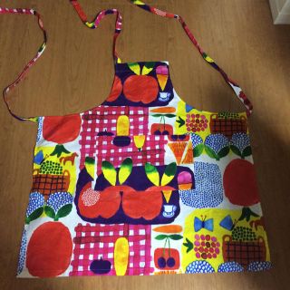 マリメッコ(marimekko)のさくらん様専用☆マリメッコ エプロン(収納/キッチン雑貨)