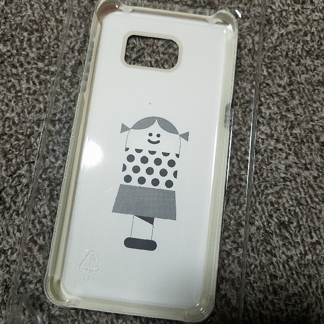 Galaxy(ギャラクシー)のGalaxy S7 edge用　可愛い女の子のスマホケース スマホ/家電/カメラのスマホアクセサリー(Androidケース)の商品写真