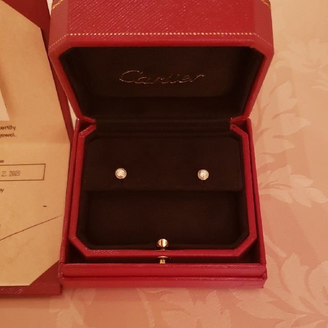 Cartier(カルティエ)のぼtan様専用カルティエ　ピアス　ディアマンレジェMM　ホワイトゴールド レディースのアクセサリー(ピアス)の商品写真