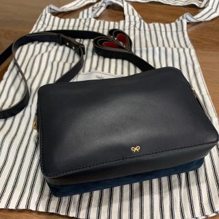 アニヤハインドマーチ(ANYA HINDMARCH)のアニヤハインドマーチ  ダブルスタッククロスボディーハートショルダー バッグ(ショルダーバッグ)