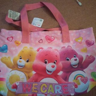 ケアベア(CareBears)のケアベア　トートバッグ　新品未使用　タグ付きです(トートバッグ)