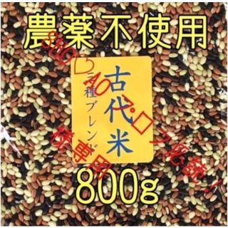 SHO♡AO プロフ必読！様専用  古代米3種ブレンド　愛媛県産　800ｇ×2(米/穀物)