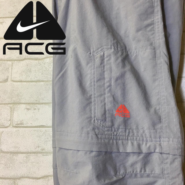 NIKE(ナイキ)の【NIKE ACG】ナイキ エーシージー カーゴパンツ 2way/Sサイズ メンズのパンツ(ワークパンツ/カーゴパンツ)の商品写真