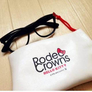 ロデオクラウンズ(RODEO CROWNS)のRODEOCROWNS黒縁メガネ👓💓(サングラス/メガネ)