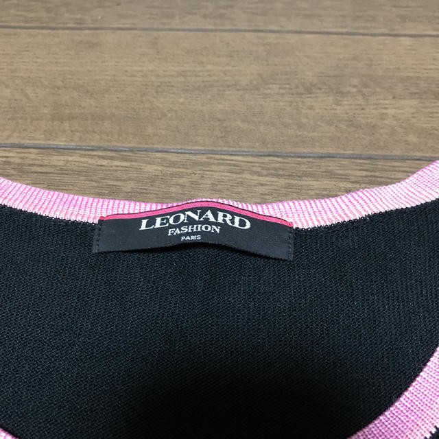 LEONARD(レオナール)のレオナール半袖ニット レディースのトップス(ニット/セーター)の商品写真