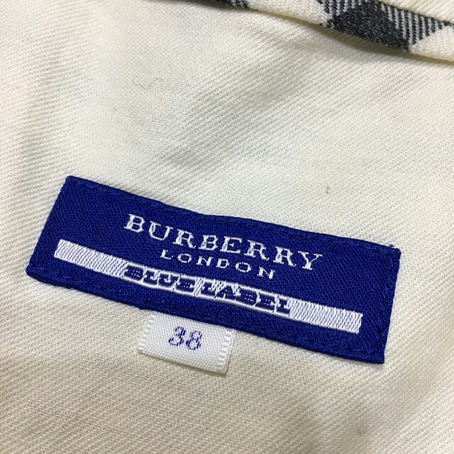 BURBERRY BLUE LABEL(バーバリーブルーレーベル)のburberryバーバリーブルーレーベル　定番チェックのキュロットスカート レディースのスカート(ひざ丈スカート)の商品写真