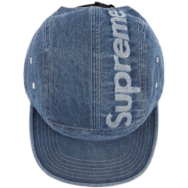 Supreme(シュプリーム)のSupreme Top Logo Denim Camp Cap デニム キャップ メンズの帽子(キャップ)の商品写真