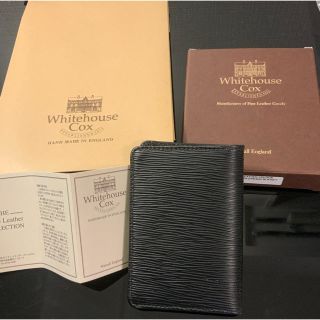 ホワイトハウスコックス(WHITEHOUSE COX)のホワイトハウスコックス 名刺入れ　カードケース　新品(名刺入れ/定期入れ)