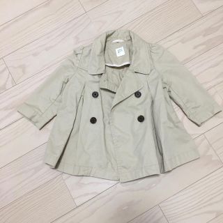 ベビーギャップ(babyGAP)のGAP トレンチコート　女の子　80cm(ジャケット/コート)