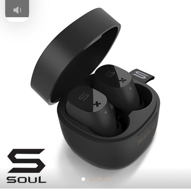 SOUL ST-XX  Bluetoothイヤフォン　ブラック　ワイヤレス