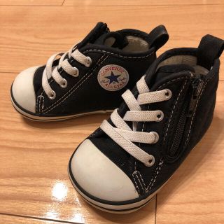 コンバース(CONVERSE)のCONVERSE コンバース ベビーオールスターNZ ブラック×12.0cm(スニーカー)