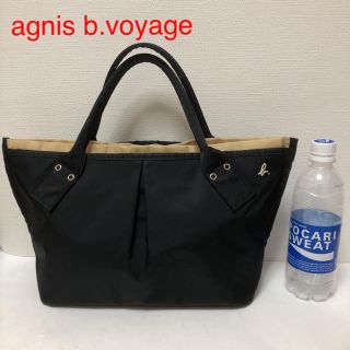 アニエスベー(agnes b.)のagnis b. voyage トートバッグ  黒(トートバッグ)