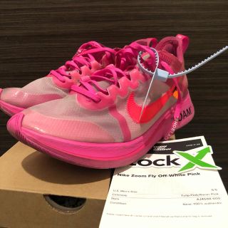 ナイキ(NIKE)のNike Zoom Fly Off-White Pink 27.5cm(スニーカー)