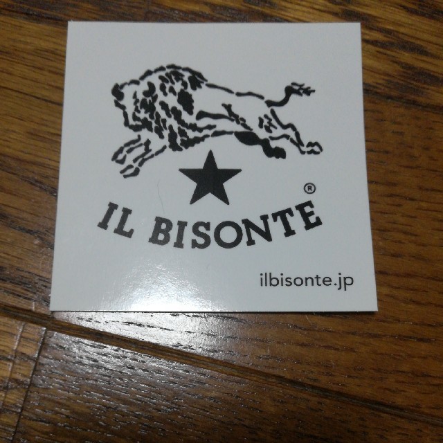 IL BISONTE(イルビゾンテ)のイルビゾンテ　IL BISONTE ノベルティ　ステッカー　シール エンタメ/ホビーのコレクション(ノベルティグッズ)の商品写真