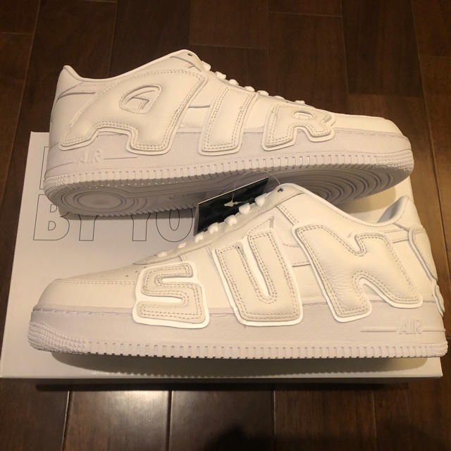 28cm nike cpfm air force 1 by you white