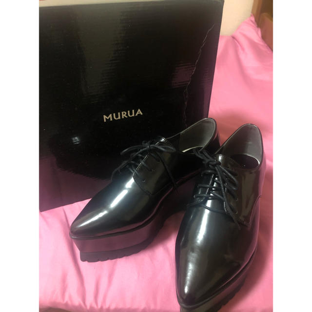 MURUA(ムルーア)のMURUA 靴 ほぼ未使用　最終値下げ5980 レディースの靴/シューズ(ローファー/革靴)の商品写真