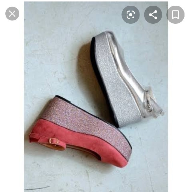 ESPERANZA(エスペランサ)のESPERANZA エスペランサ 厚底 パンプス ストラップ 厚底靴 ピンク レディースの靴/シューズ(ハイヒール/パンプス)の商品写真