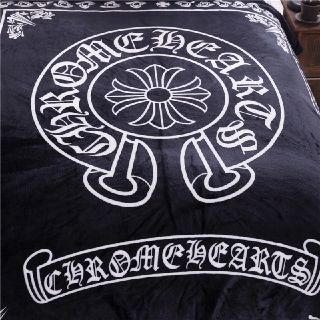 クロムハーツ(Chrome Hearts)のクロムハーツ　ブランケット　ひざ掛け　chrome hearts ノベルティ(毛布)