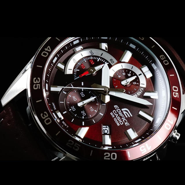 CASIO(カシオ)の50%OFF カシオ EDIFICEエディフィス欧米モデル ブラウンゴールド メンズの時計(腕時計(アナログ))の商品写真