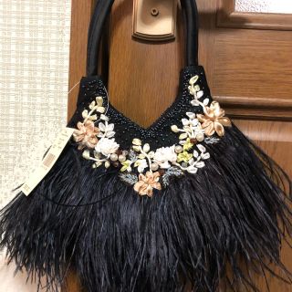 ブルマリン(Blumarine)のフェザーパーティーバック　新品未使用(その他)